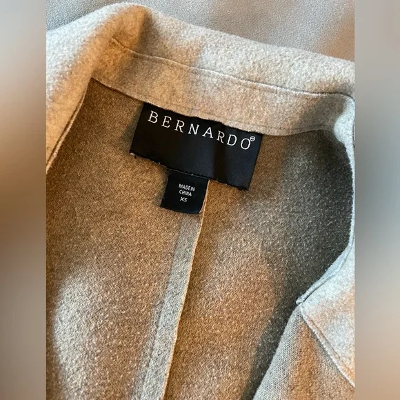 Bernardo Women’s Wool-Blend Coat – Size XS – Classic Neutral - Picture 3 of 5